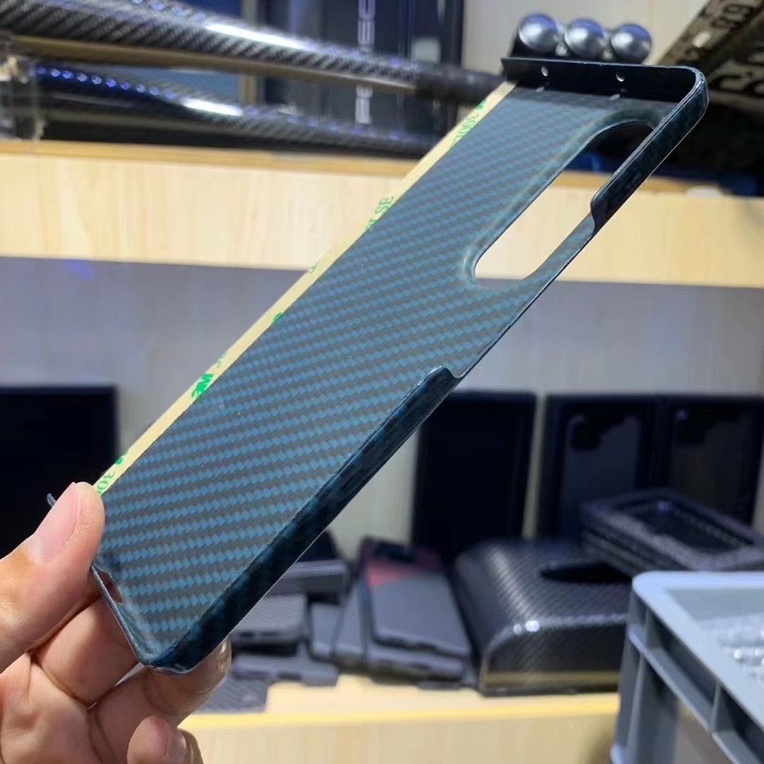 YTF-Carbon Fiber Case For Samsung Galaxy Z Fold - Premium Mobile Phone Cases from Dressmycell.com - Just $44.00! Shop now at Dressmycell.com YTF-Carbon Fiber Case For Samsung Galaxy Z Fold - Premium Mobile Phone Cases from Dressmycell.com - Just $44.00! Shop now at Dressmycell.com